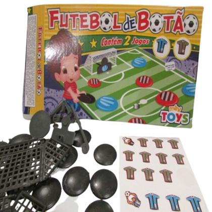 Imagem de Kit Com 02 Jogos Pega Vareta C/21 + Jogo DA Memoria Animais + Futebol De Botão Com 2 Times Mini Toys