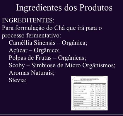 Imagem de Kit Com 02 - Kombucha Orgânica Sabor Açaí e Guaraná 350ml DRK