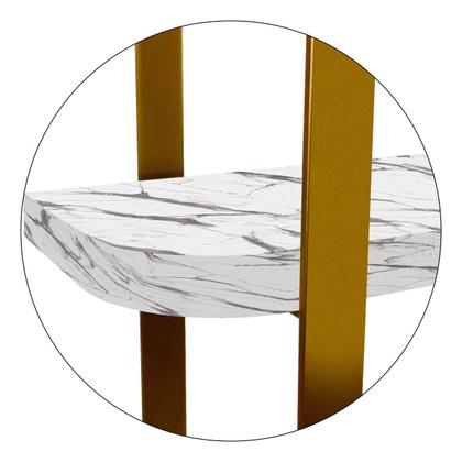 Imagem de kit com 02 Nicho Expositor Arusi 100 Esmaltes 5 Prateleiras