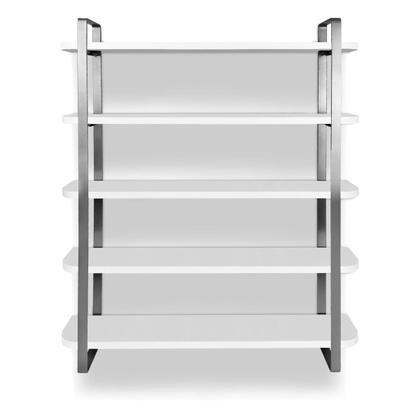 Imagem de kit com 02 Nicho Expositor Arusi 100 Esmaltes 5 Prateleiras