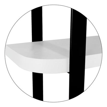 Imagem de kit com 02 Nicho Expositor Arusi 100 Esmaltes 5 Prateleiras