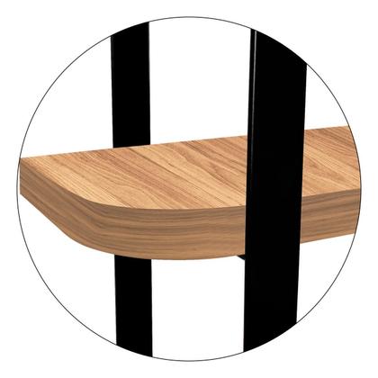 Imagem de kit com 02 Nicho Expositor Arusi 100 Esmaltes 5 Prateleiras