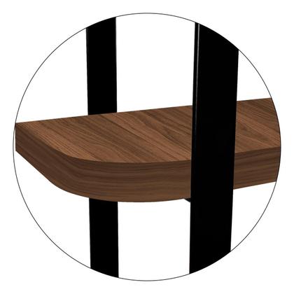 Imagem de kit com 02 Nicho Expositor Arusi 100 Esmaltes 5 Prateleiras