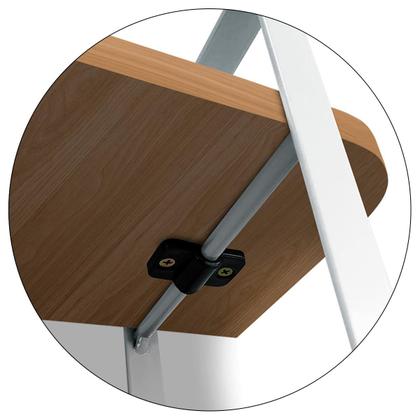 Imagem de kit com 02 Nicho Expositor Arusi 100 Esmaltes 5 Prateleiras