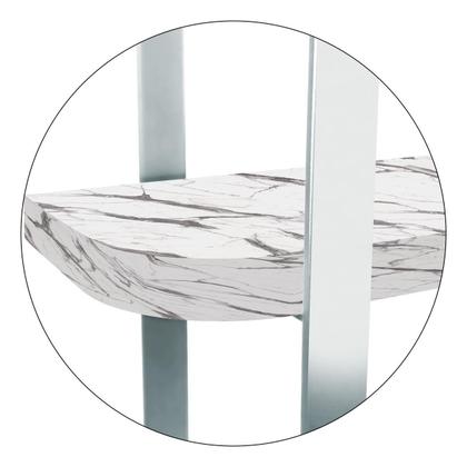 Imagem de kit com 02 Nicho Expositor Arusi 100 Esmaltes 5 Prateleiras