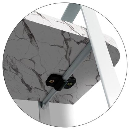 Imagem de kit com 02 Nicho Expositor Arusi 100 Esmaltes 5 Prateleiras