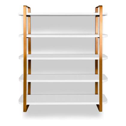 Imagem de kit com 02 Nicho Expositor Arusi 100 Esmaltes 5 Prateleiras