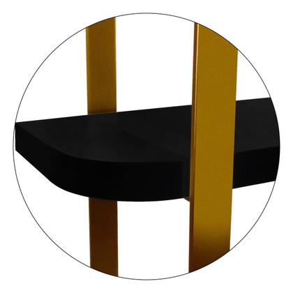 Imagem de kit com 02 Nicho Expositor Arusi 100 Esmaltes 5 Prateleiras