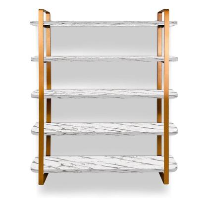 Imagem de kit com 02 Nicho Expositor Arusi 100 Esmaltes 5 Prateleiras