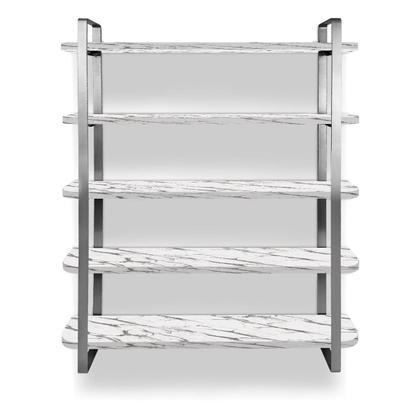 Imagem de kit com 02 Nicho Expositor Arusi 100 Esmaltes 5 Prateleiras