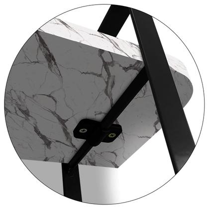 Imagem de kit com 02 Nicho Expositor Arusi 100 Esmaltes 5 Prateleiras