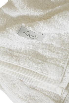 Imagem de Kit Com 02 Toalha de Banho Grande e Grossa - Loft - Cinza/Branca - 72x140cm- (Volume extra) LMpeter