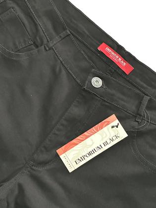 Imagem de kit com 03 calças masculina sarja calças modelo slim coloridas estilo social