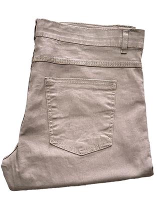 Imagem de kit com 03 calças masculina sarja calças modelo slim coloridas estilo social