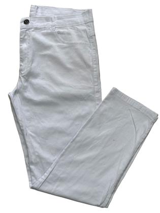 Imagem de Kit com 03 calças masculinas jeans e sarja com elastano algodão modelos slim