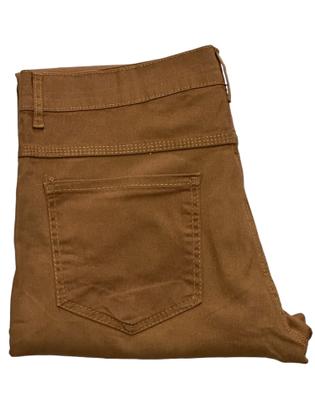 Imagem de Kit com 03 calças masculinas jeans e sarja com elastano algodão modelos slim