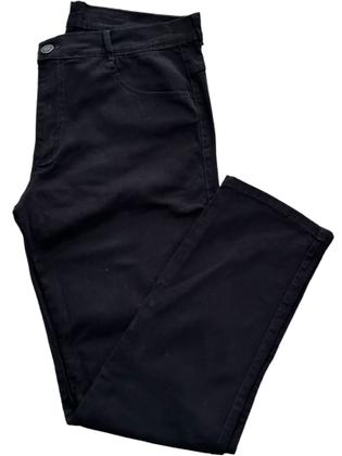 Imagem de Kit com 03 calças masculinas jeans e sarja com elastano algodão modelos slim