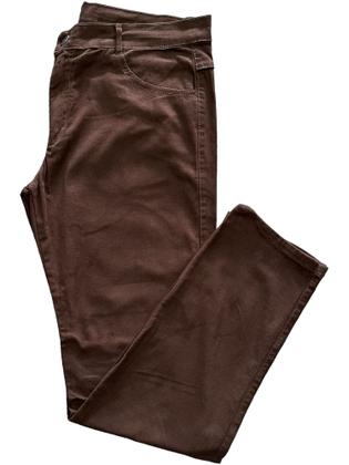 Imagem de Kit com 03 calças masculinas jeans e sarja com elastano algodão modelos slim