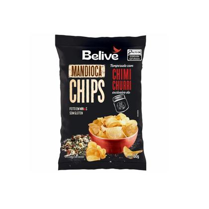 Imagem de Kit Com 03 Chips Mandioca Com Chimichurri Belive 50g