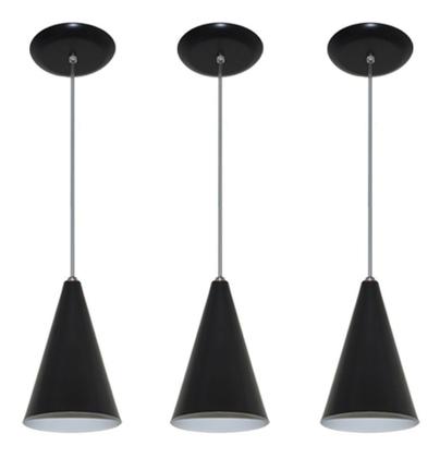 Imagem de Kit Com 03 Luminarias - Pendente Colorido (varias Cores)