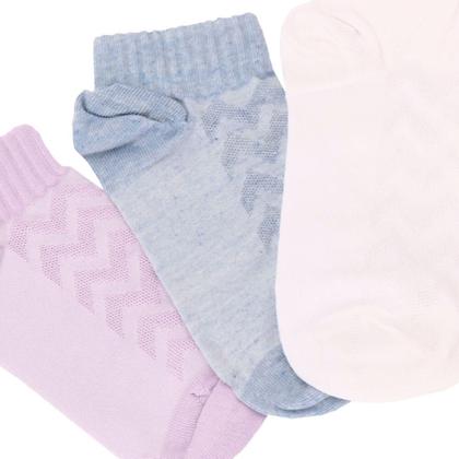 Imagem de Kit com 03 pares de meias invisíveis lupo - 4535