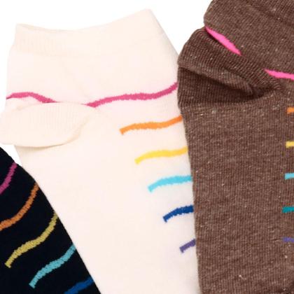 Imagem de Kit com 03 pares de meias invisíveis lupo - 4535