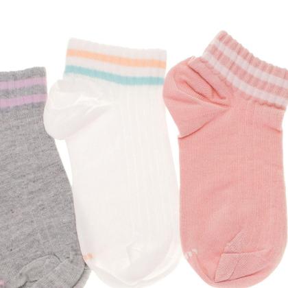 Imagem de Kit com 03 pares de meias invisíveis lupo - 4535