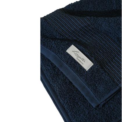 Imagem de Kit Com 03 Toalha De Banho Gigante / Banhão - Azul/Pêssego/Cinza - Tomie - 78x160cm- LMpeter