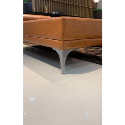 Imagem de Kit Com 04 Pés Curve De Alumínio 20cm Para Sofá, Poltrona Pronta Entrega