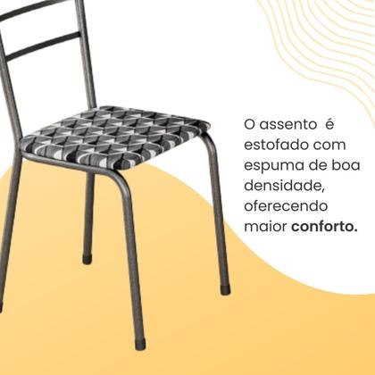 Imagem de Kit com 06 Cadeiras 105x50cm Maceió