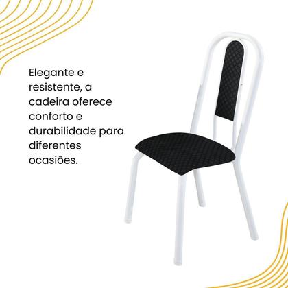 Imagem de Kit com 06 Cadeiras para de Sala de Jantar Fortaleza