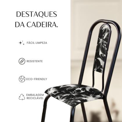 Imagem de Kit com 06 Cadeiras para Sala de Jantar Fortaleza