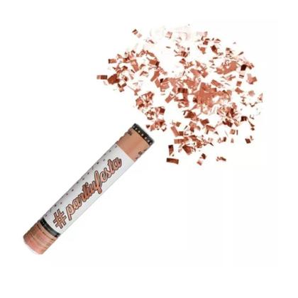 Imagem de Kit Com 06 Lança Confetes De Papel Metalizado Ou Coloridos