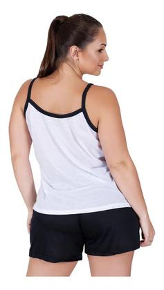 Imagem de Kit Com 10 Baby Dool Pijama Feminino Short Alça Confortável Revenda Atacado Barato Cores E Tamanhos
