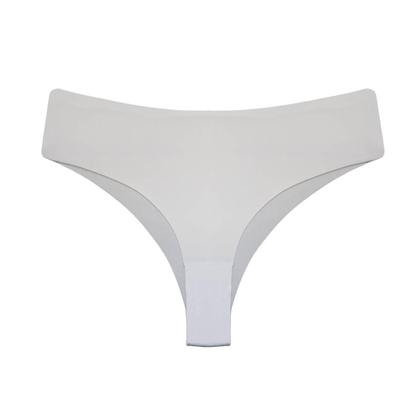 Imagem de kit Com 10 Calcinha Tanga Sem Costura Corte a Laser A43 QLC SPORT