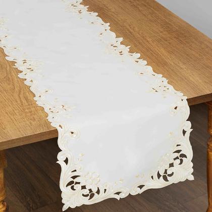 Imagem de Kit Com 10 Caminho De Mesa Bege 38X130Cm Rafimex