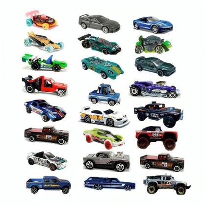 Kit Com 10 Carrinhos Hot Wheels 1:64 Sortidos 5785 - Mattel