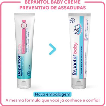 Imagem de Kit com 10 Cremes Pomada de Assadura 30gr Cada - Bepantol