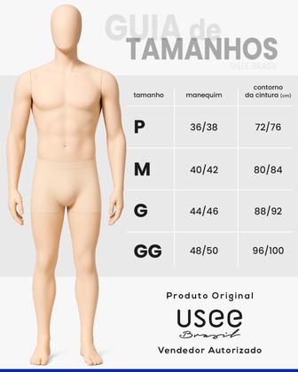 Imagem de Kit Com 10 Cuecas Boxer Algodão Adulto Usee Brasil