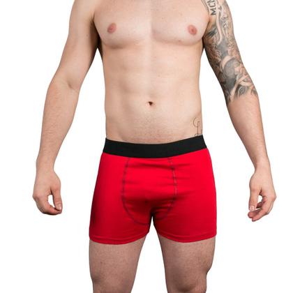 Imagem de Kit com 10 Cuecas Boxer Box Try Basics Algodão Cotton Lisa Básica Casual Moda Masculina