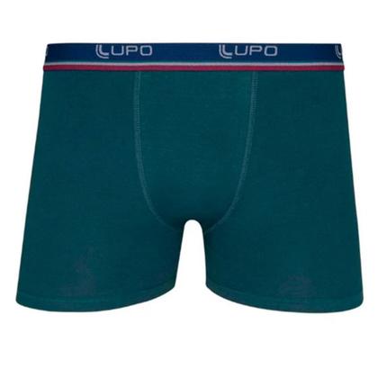 Imagem de Kit com 10 Cuecas Lupo Boxer Sortida Algodão Com Elastano Cos Estampado Conforte e Qualidade Garantida