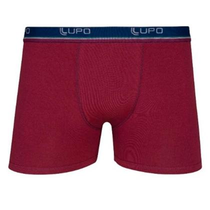 Imagem de Kit com 10 Cuecas Lupo Boxer Sortida Algodão Com Elastano Cos Estampado Conforte e Qualidade Garantida