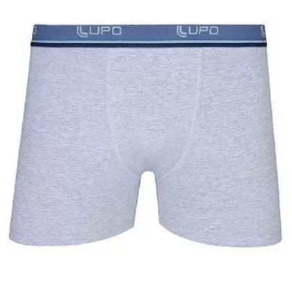 Imagem de Kit com 10 Cuecas Lupo Boxer Sortida Algodão Com Elastano Cos Estampado Conforte e Qualidade Garantida