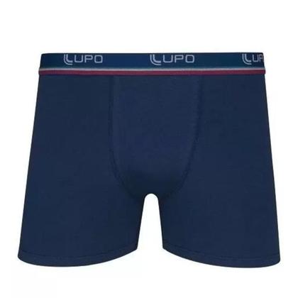 Imagem de Kit com 10 Cuecas Lupo Boxer Sortida Algodão Com Elastano Cos Estampado Conforte e Qualidade Garantida