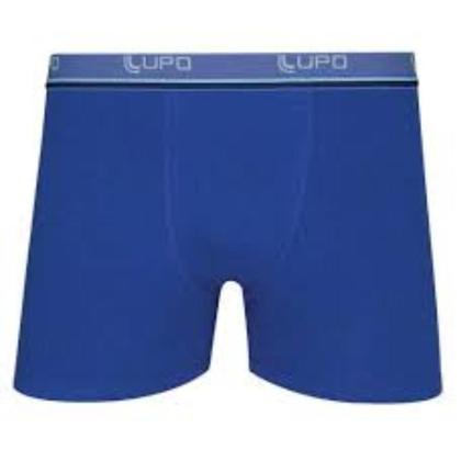 Imagem de Kit com 10 Cuecas Lupo Boxer Sortida Algodão Com Elastano Cos Estampado Conforte e Qualidade Garantida