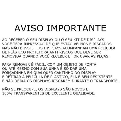 Imagem de Kit Com 10 Display Expositor Acrílico T A6 10X15Cm Vertical