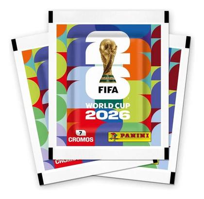 Imagem de Kit Com 10 Envelopes Panini Para Copa Do Mundo Fifa 2026 Copa Do Mundo 2026