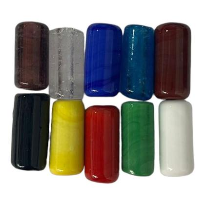 Imagem de Kit Com 10 Firmas Lisa 22 Mm Coloridas 7 Linhas Murano Guias