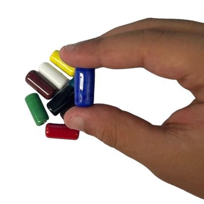 Imagem de Kit Com 10 Firmas Lisa 22 Mm Coloridas 7 Linhas Murano Guias