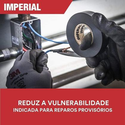 Imagem de Kit com 10 Fita Isolante 3M Imperial 18MM X 20M